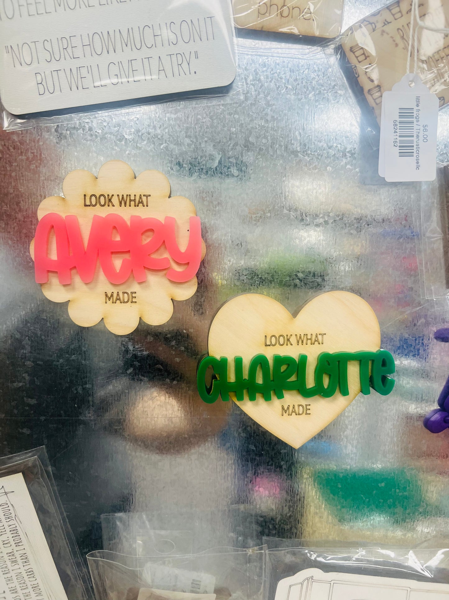 Look what I made magnets