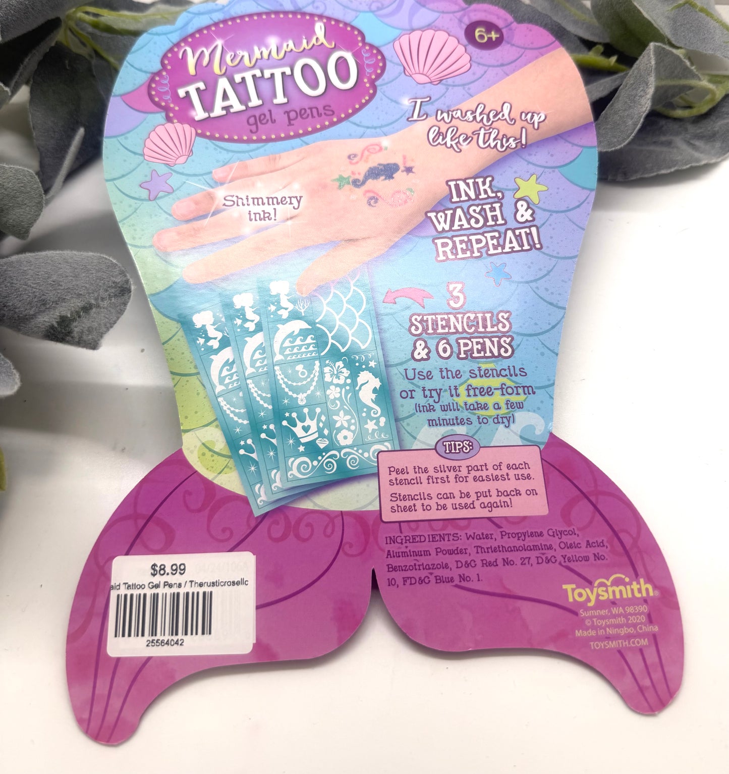 Mermaid Tattoo Gel Pens