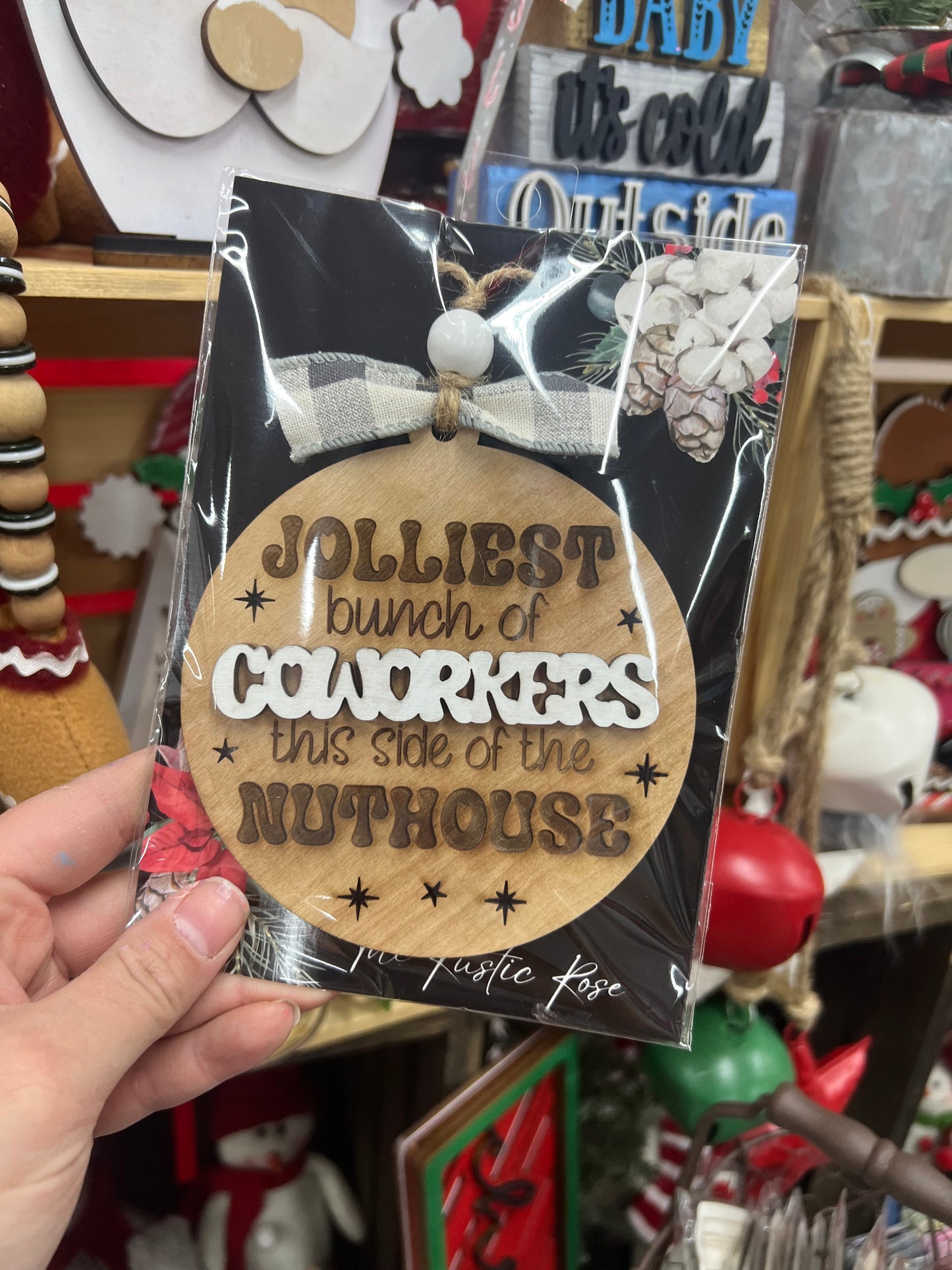 Jolliest bunch of Ornament