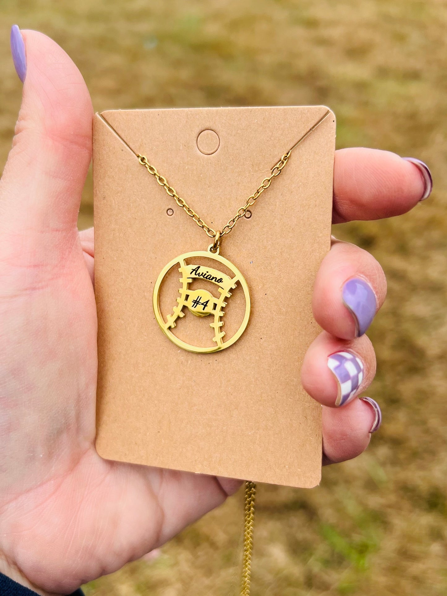 Softball/Baseball Necklace