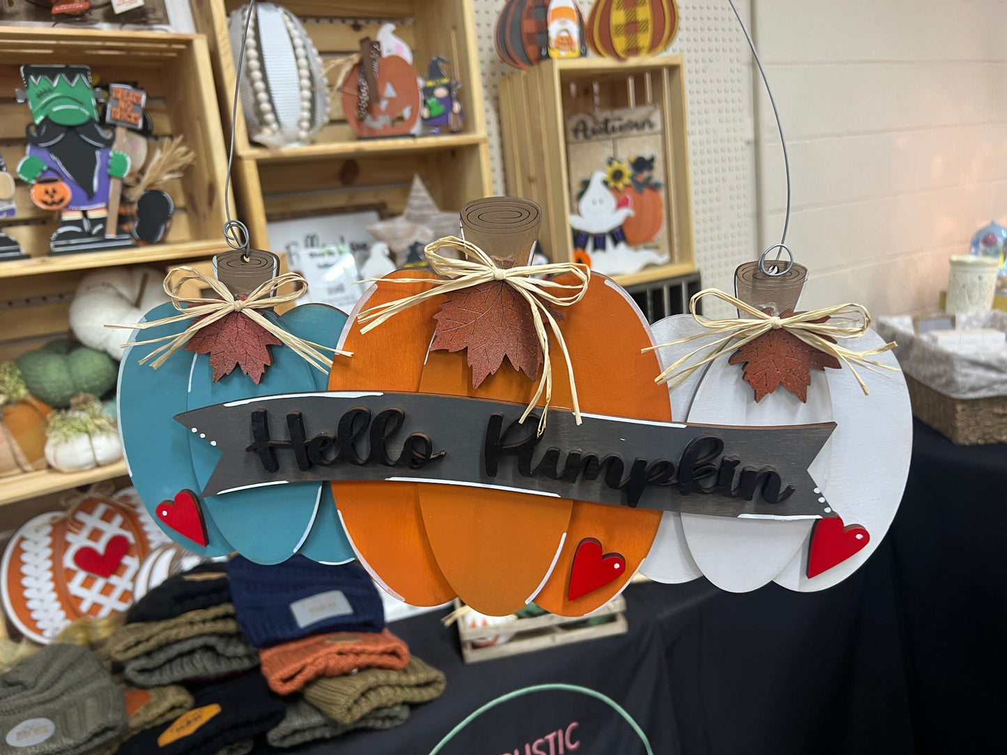 Hello Pumpkin Door Hanger