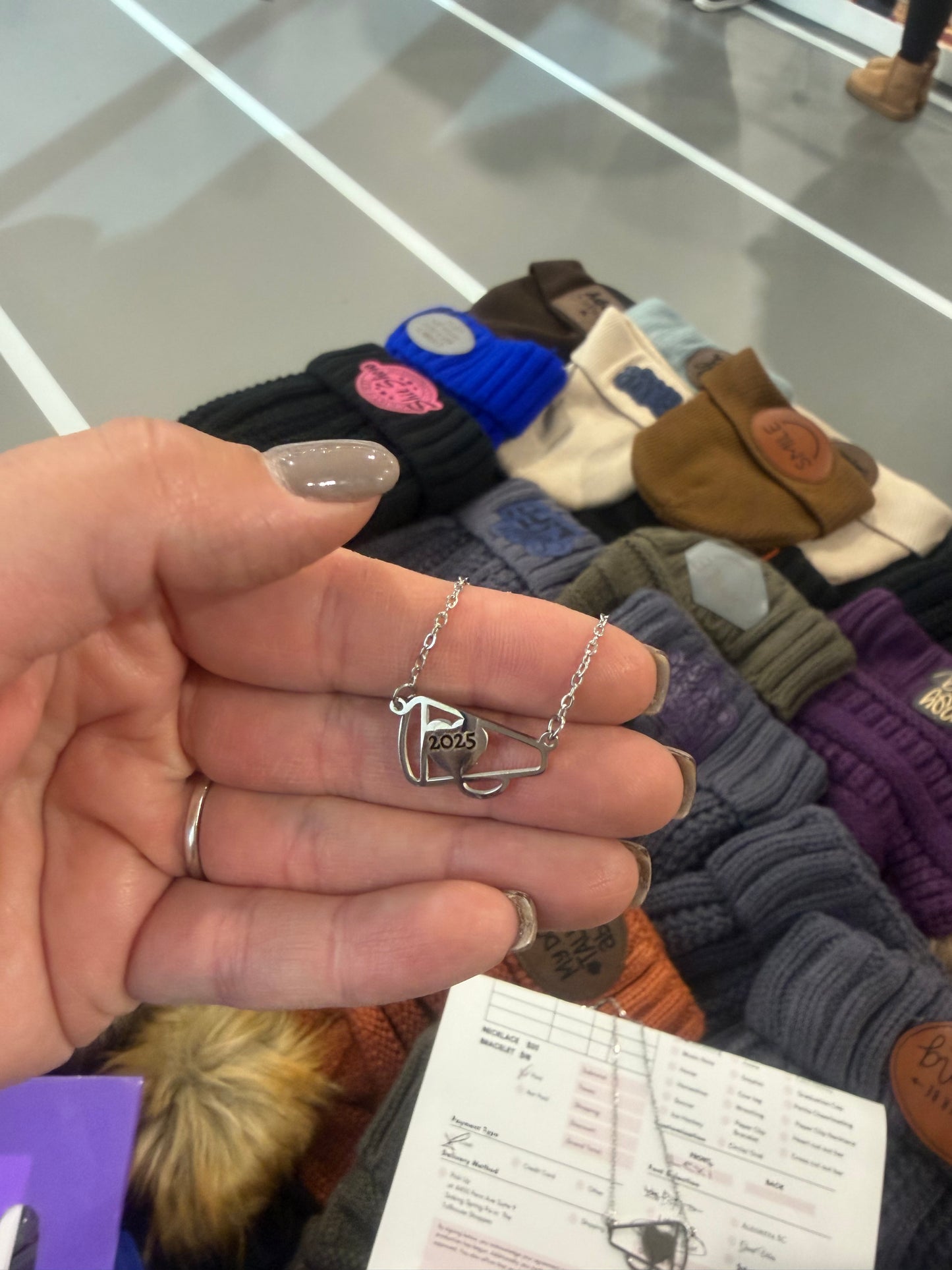 Petite Cheer Megaphone Necklace