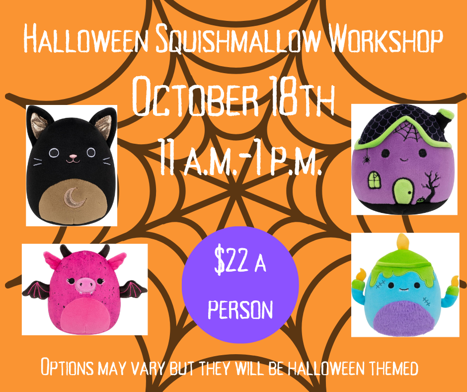Halloween Squishmallow Workshop