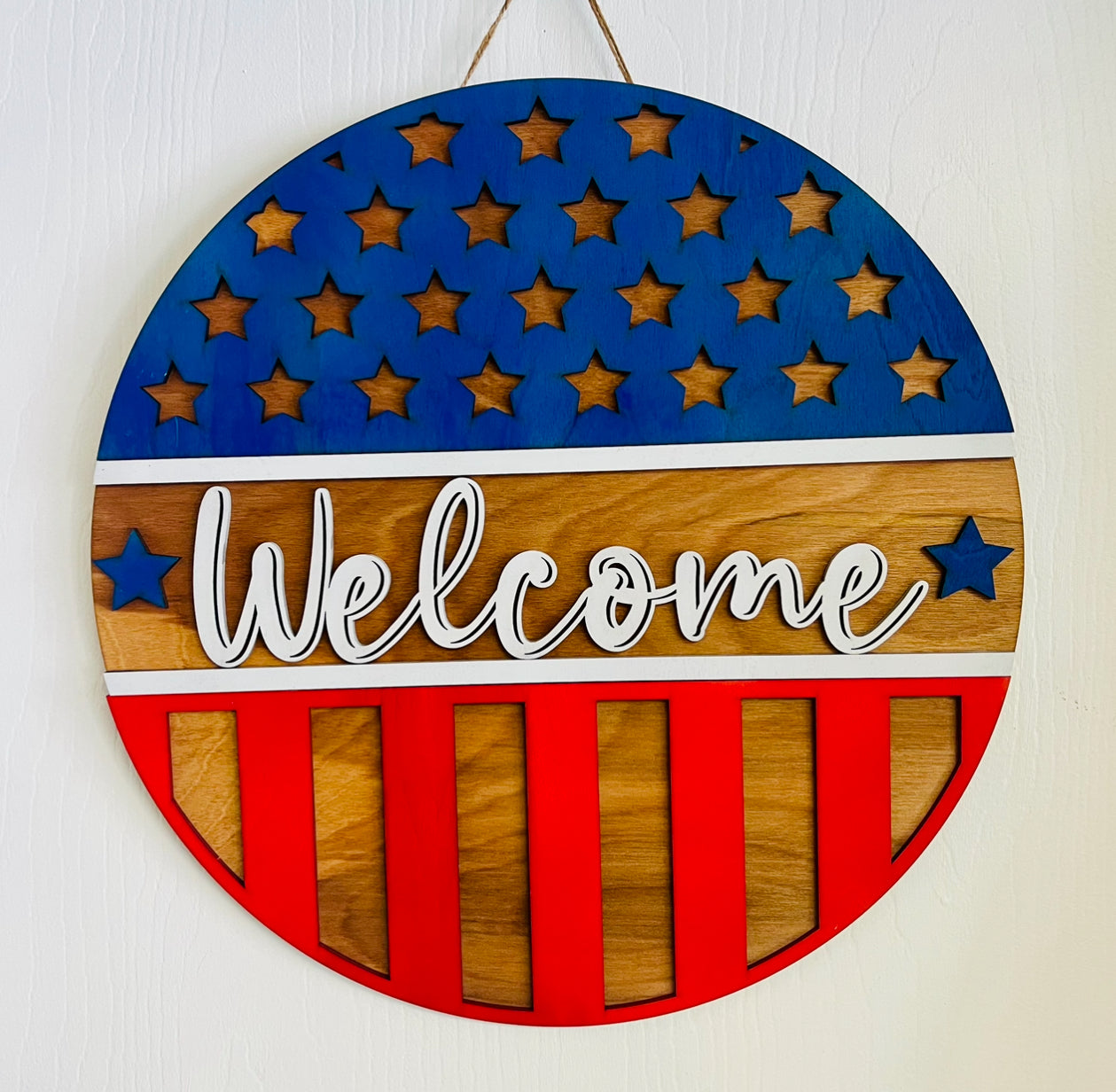 Patriotic Door hanger