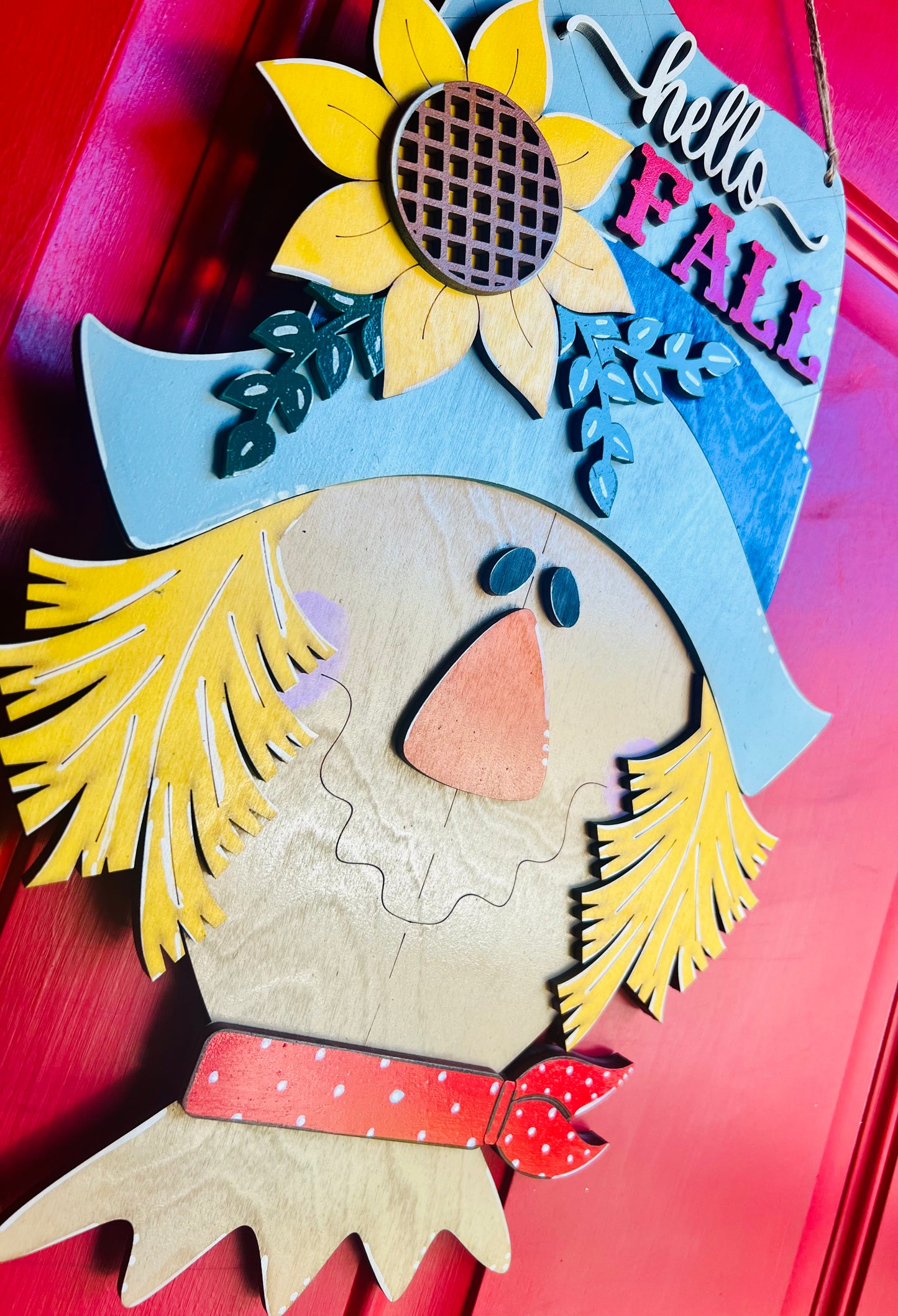 Hello Fall Scarecrow