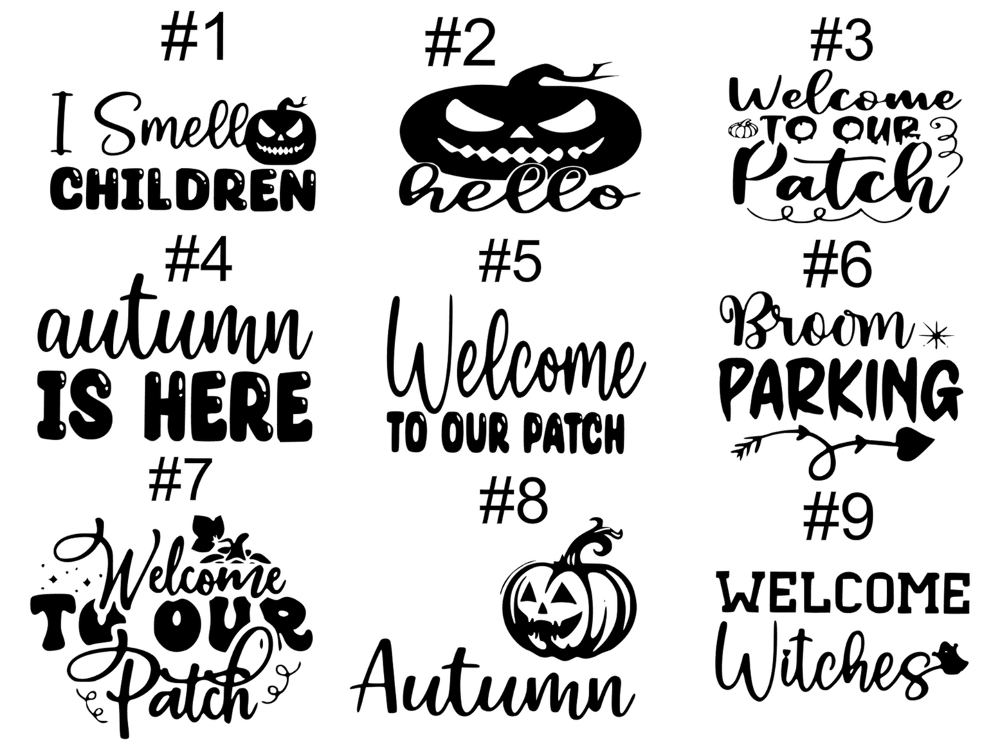 Fall Door Mat Workshop