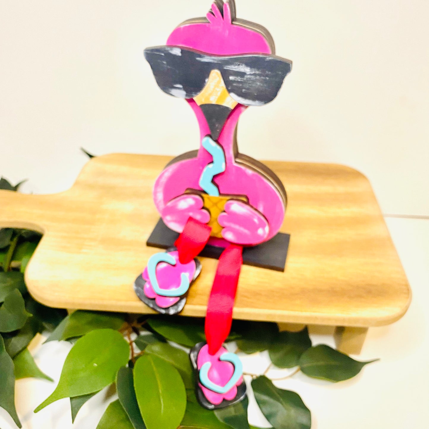 Flamingo Shelf Sitter