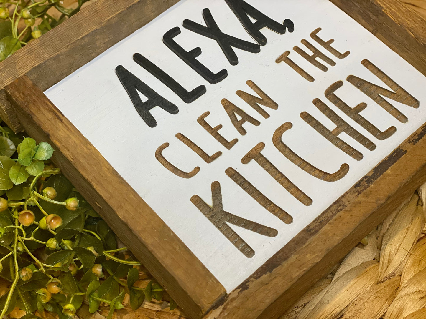 Alexa, clean the kitchen