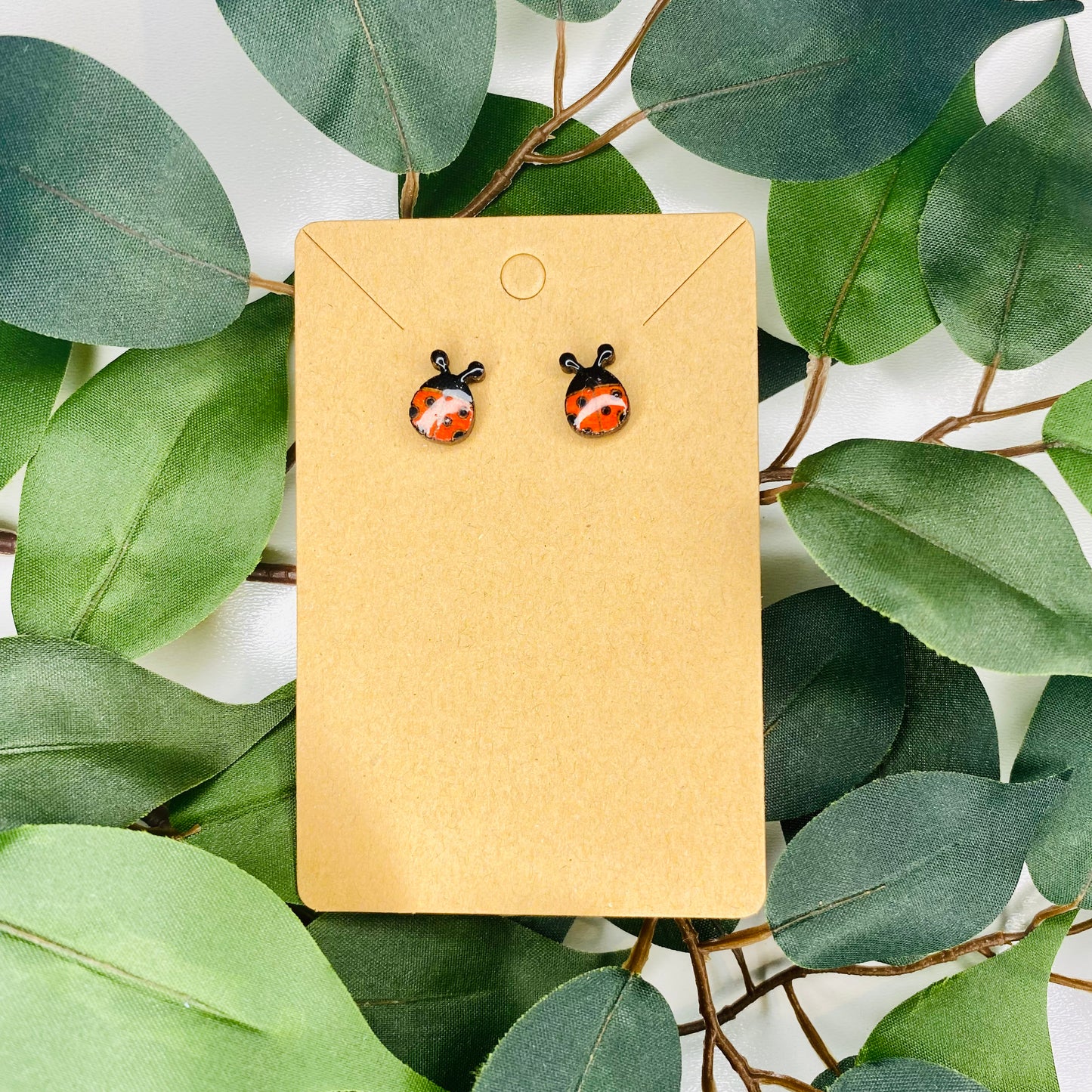 Ladybug Studs