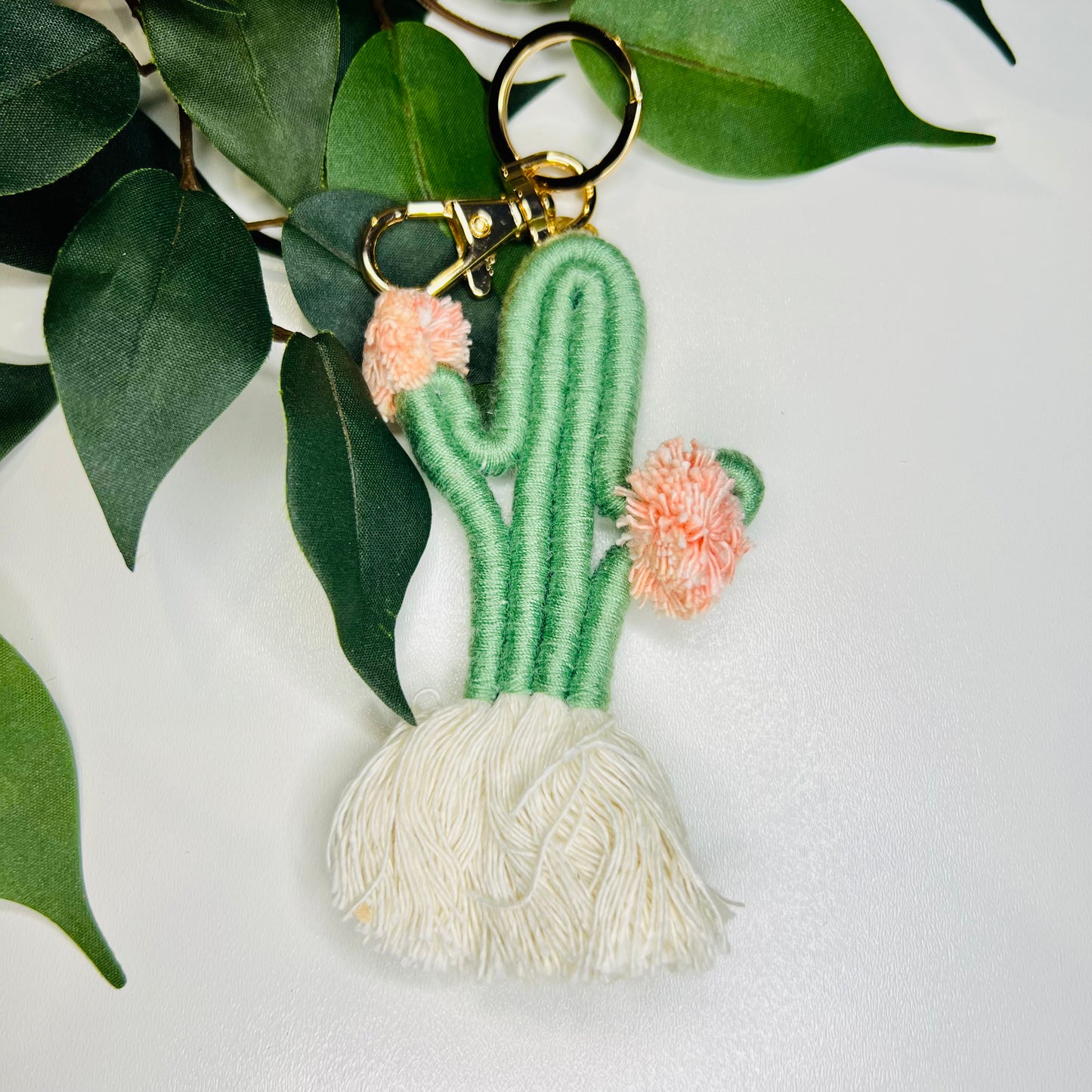 Cactus Keychain