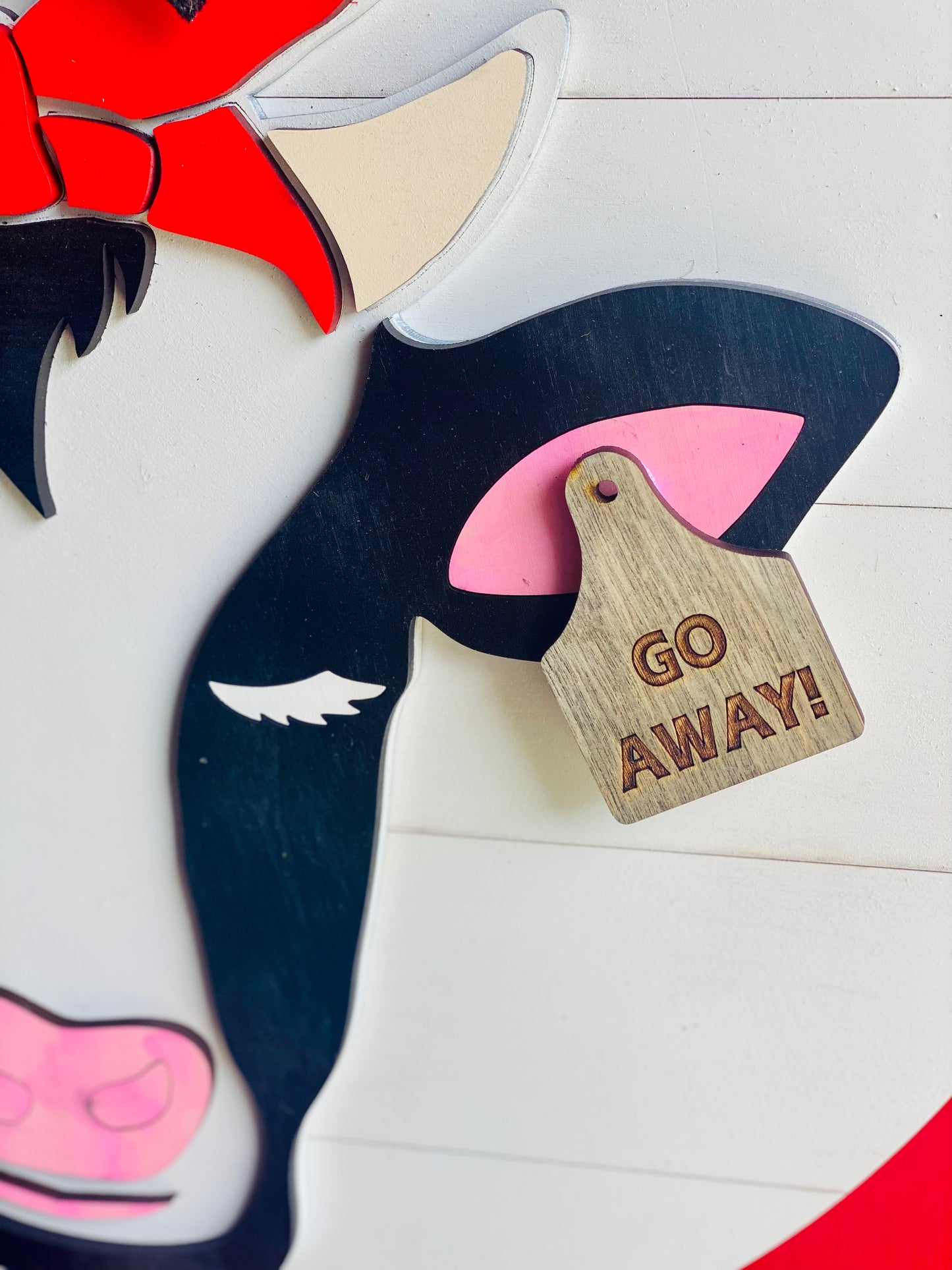 Bandana Cow Door Hanger