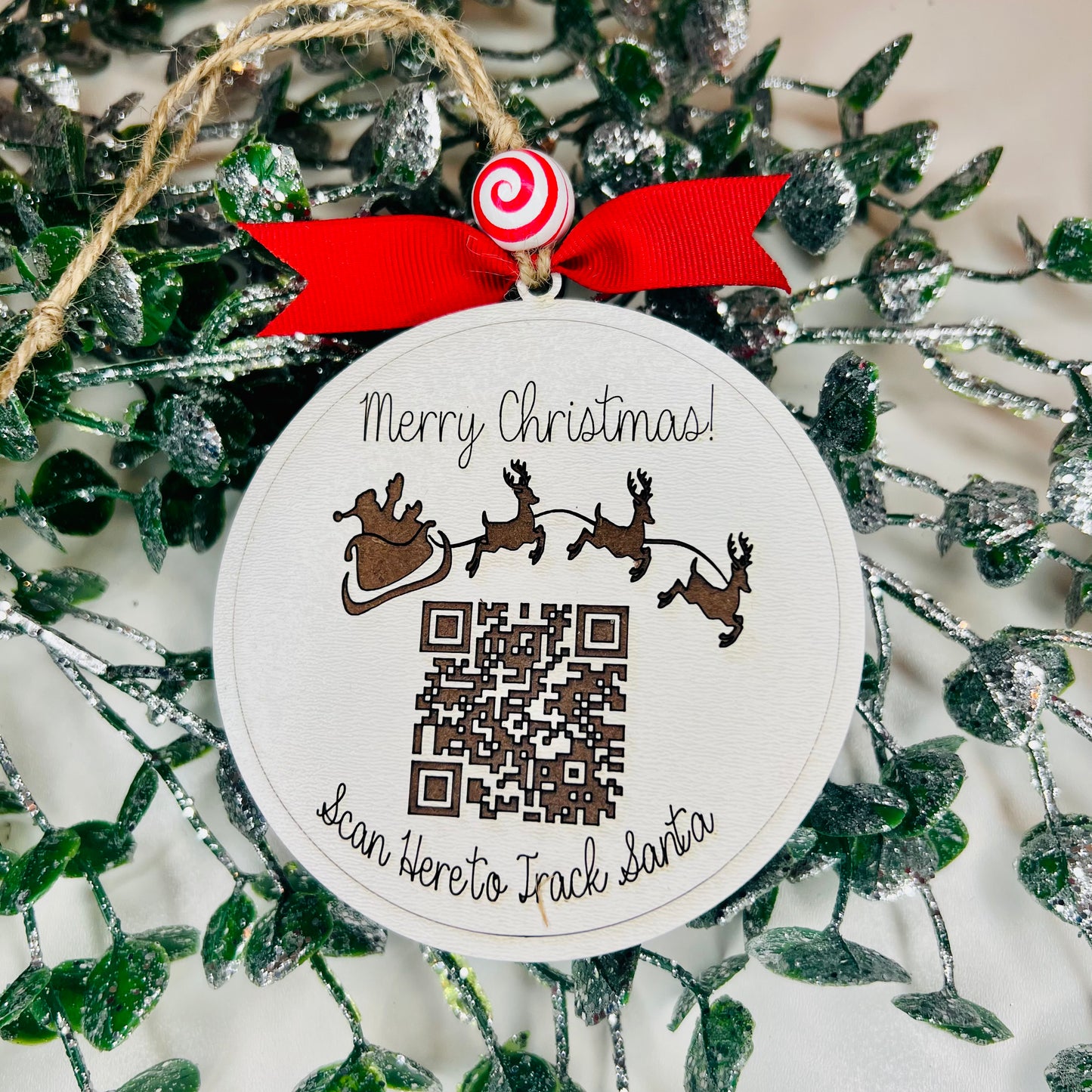 Santa Tracking Ornament