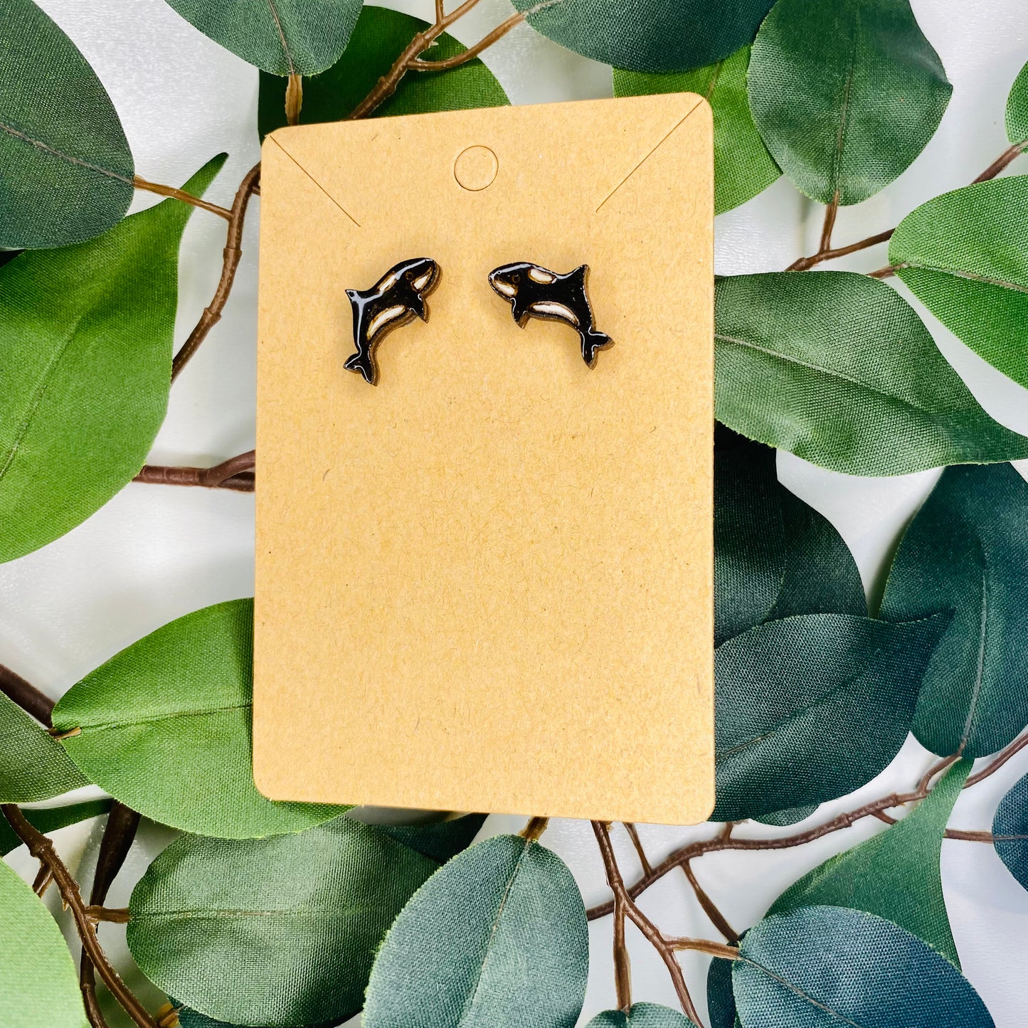 Whale Studs