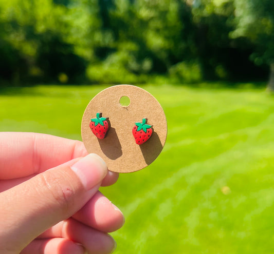Strawberry Earrings