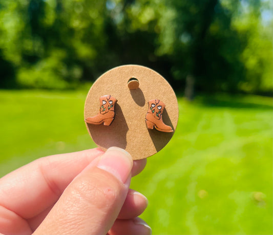 Cowboy Boot Earrings