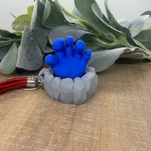 Hand Fidget Keychain