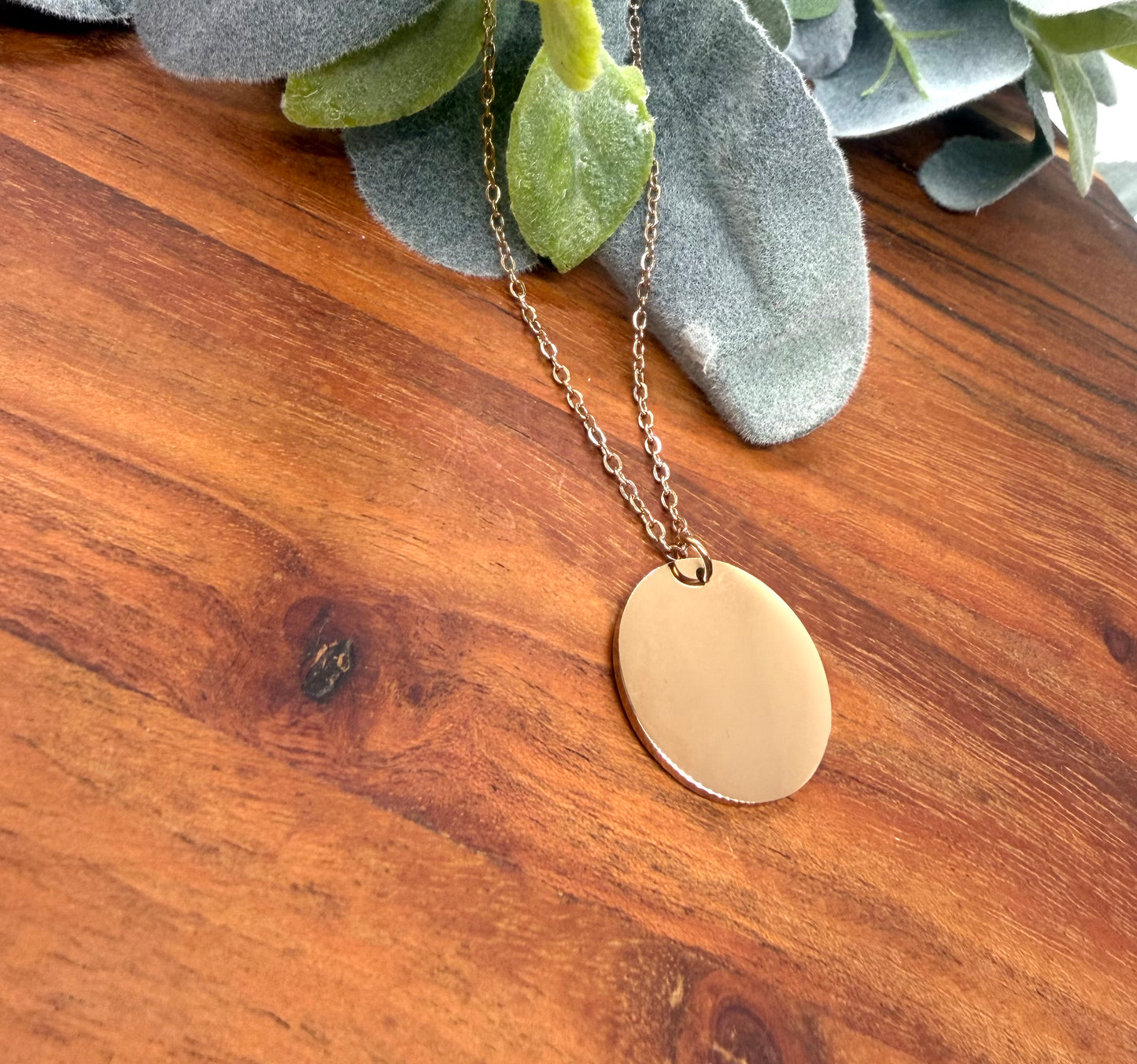 Circle Pendant Necklace