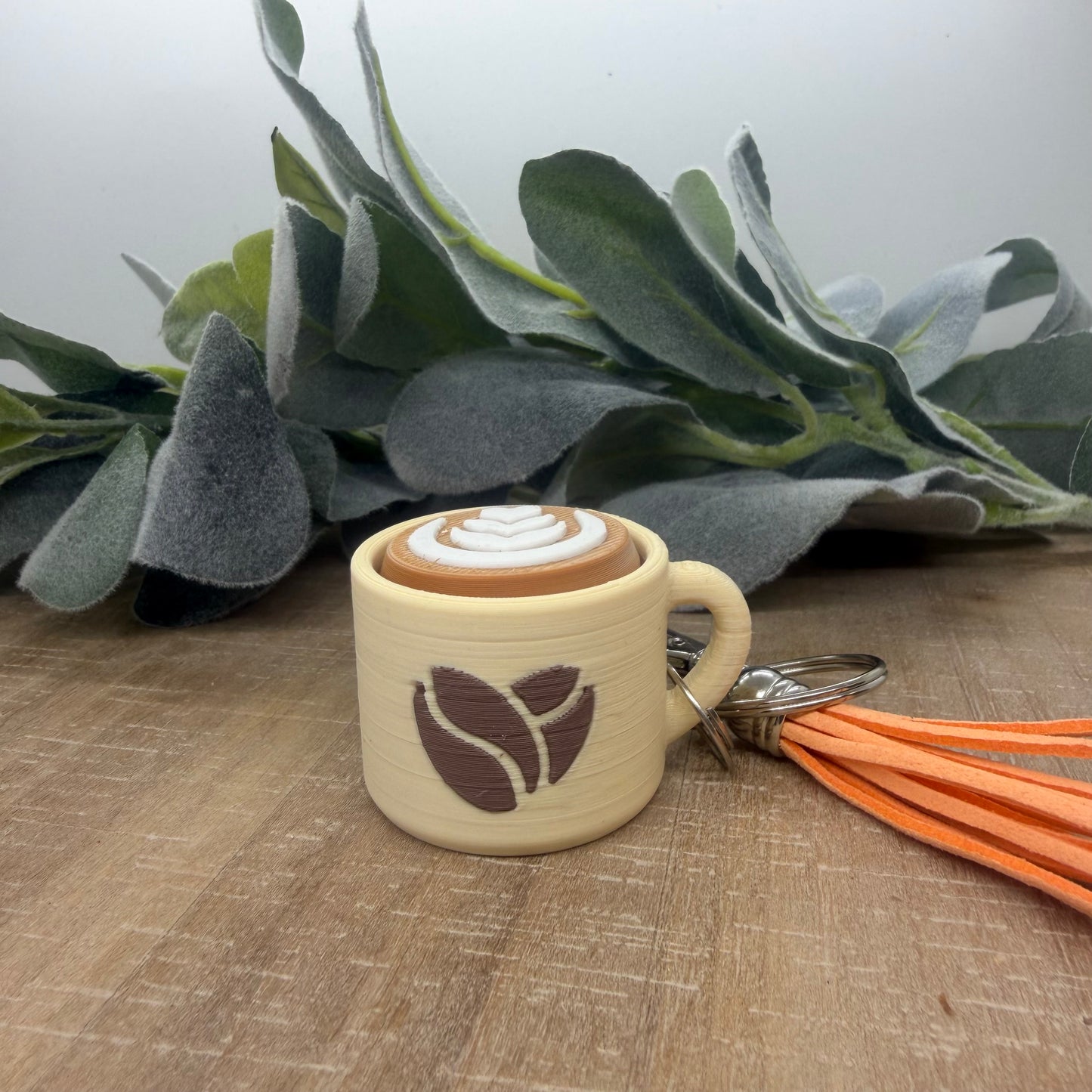 Coffee Cup Fidget Keychain