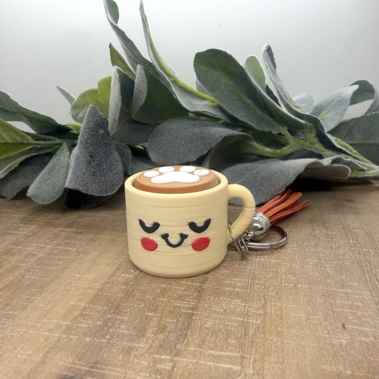 Coffee Cup Fidget Keychain