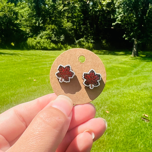 Maple Leaf Earrings