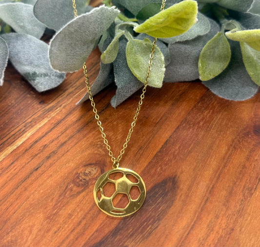 Soccer Necklace
