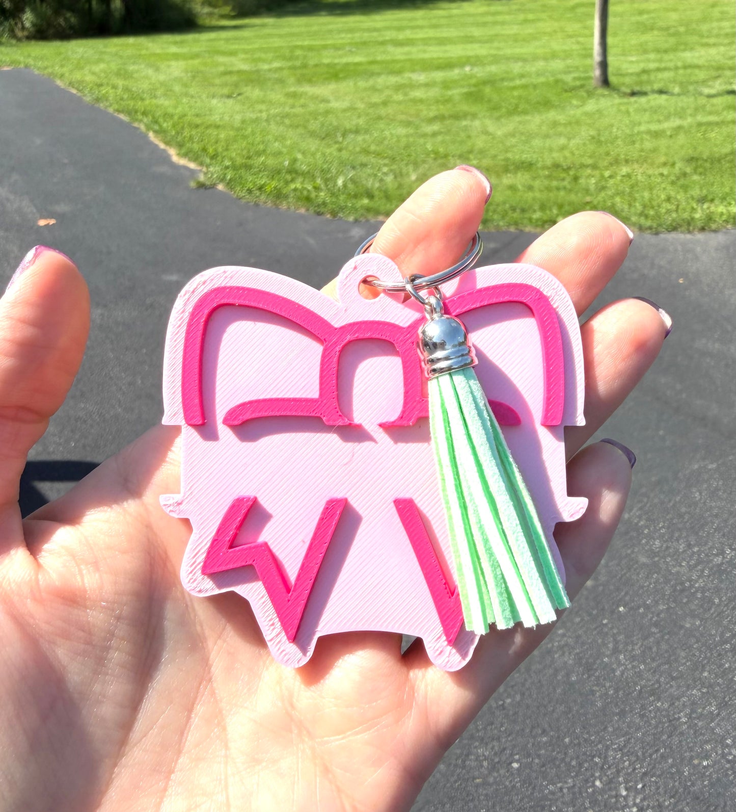 Hair Tie Holder Keychains
