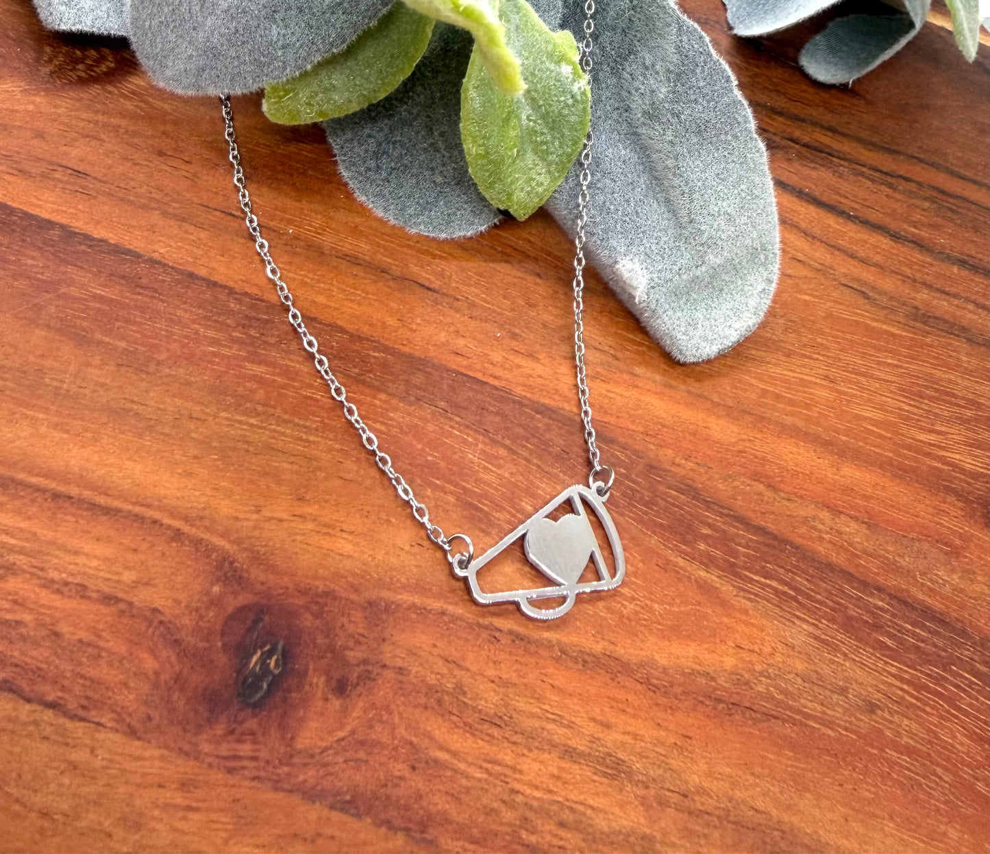 Petite Cheer Megaphone Necklace