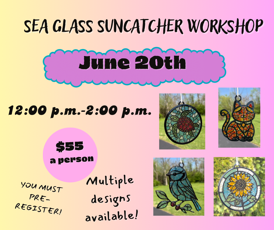 Sea Glass Suncatcher Workshop