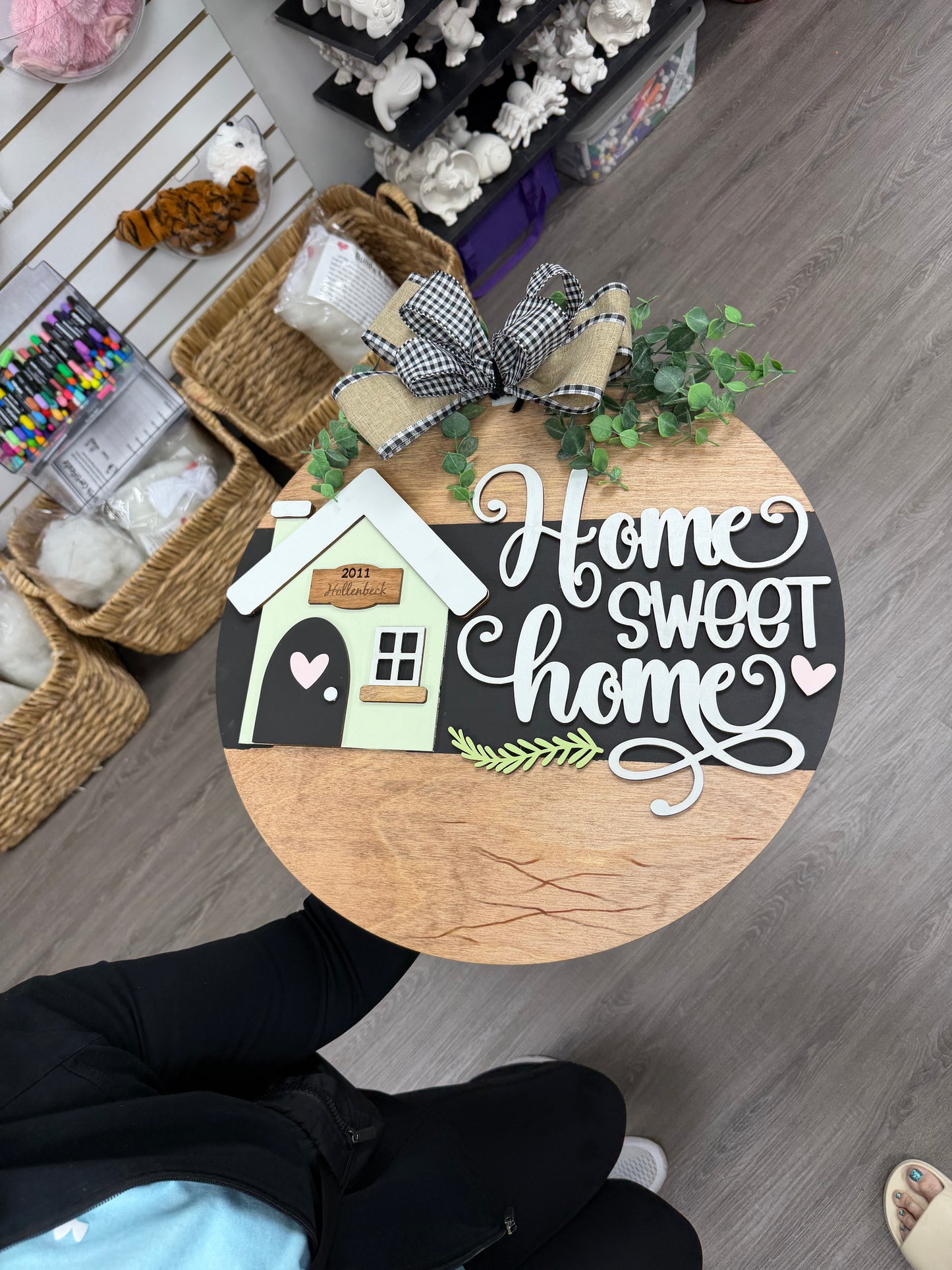 Home Sweet Home Door Hanger