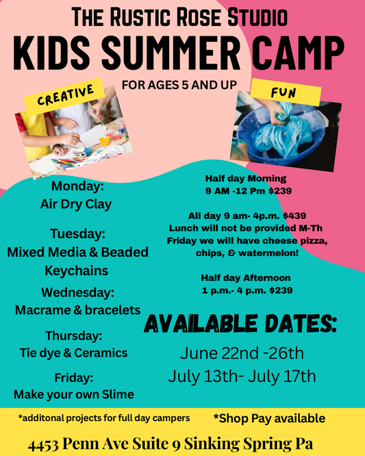 Summer Camp- at The Tollhouse Shoppes
