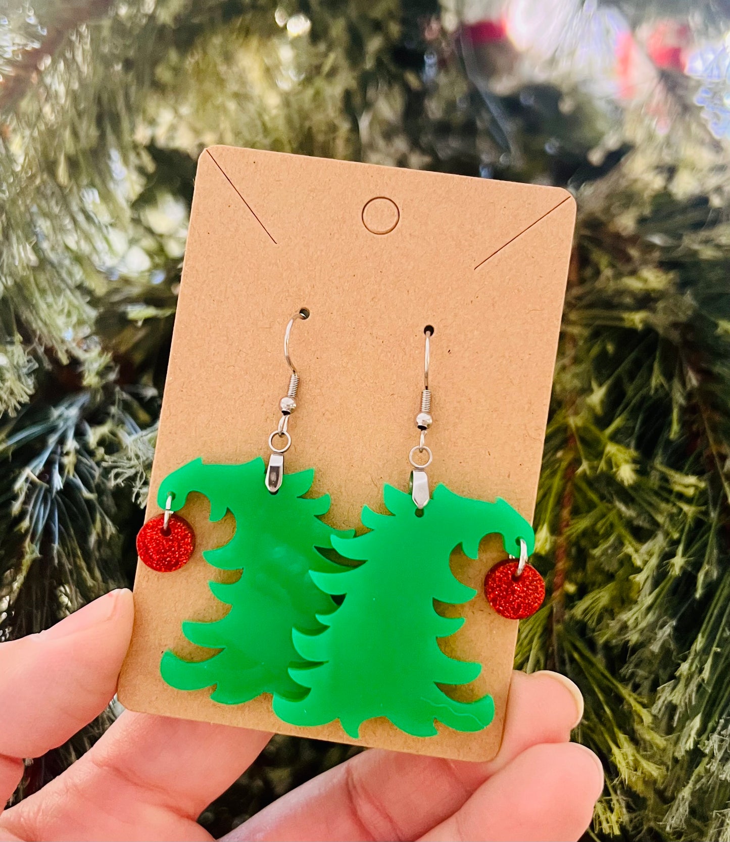 Tree Earrings