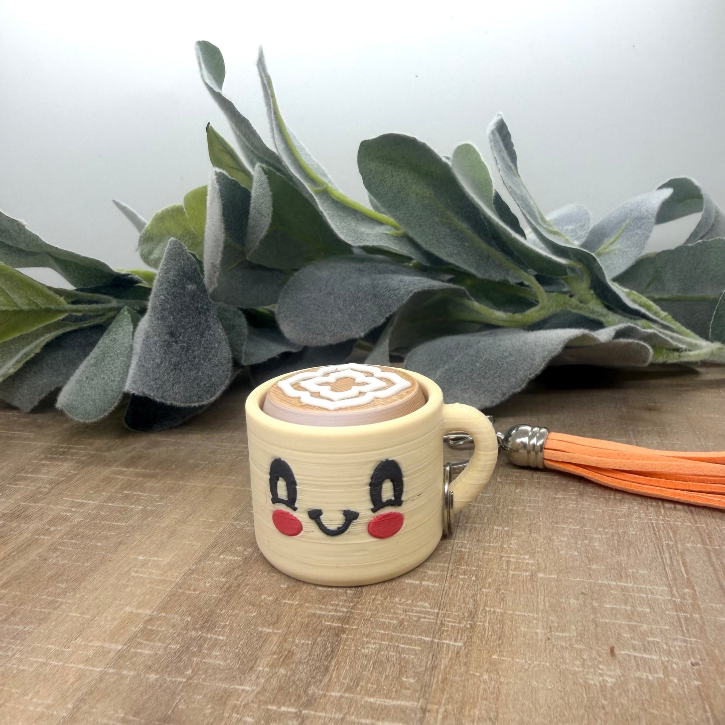 Coffee Cup Fidget Keychain