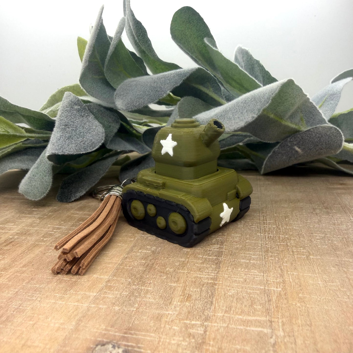 Tank Fidget Keychain