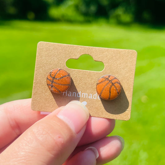 Basketball Earrings