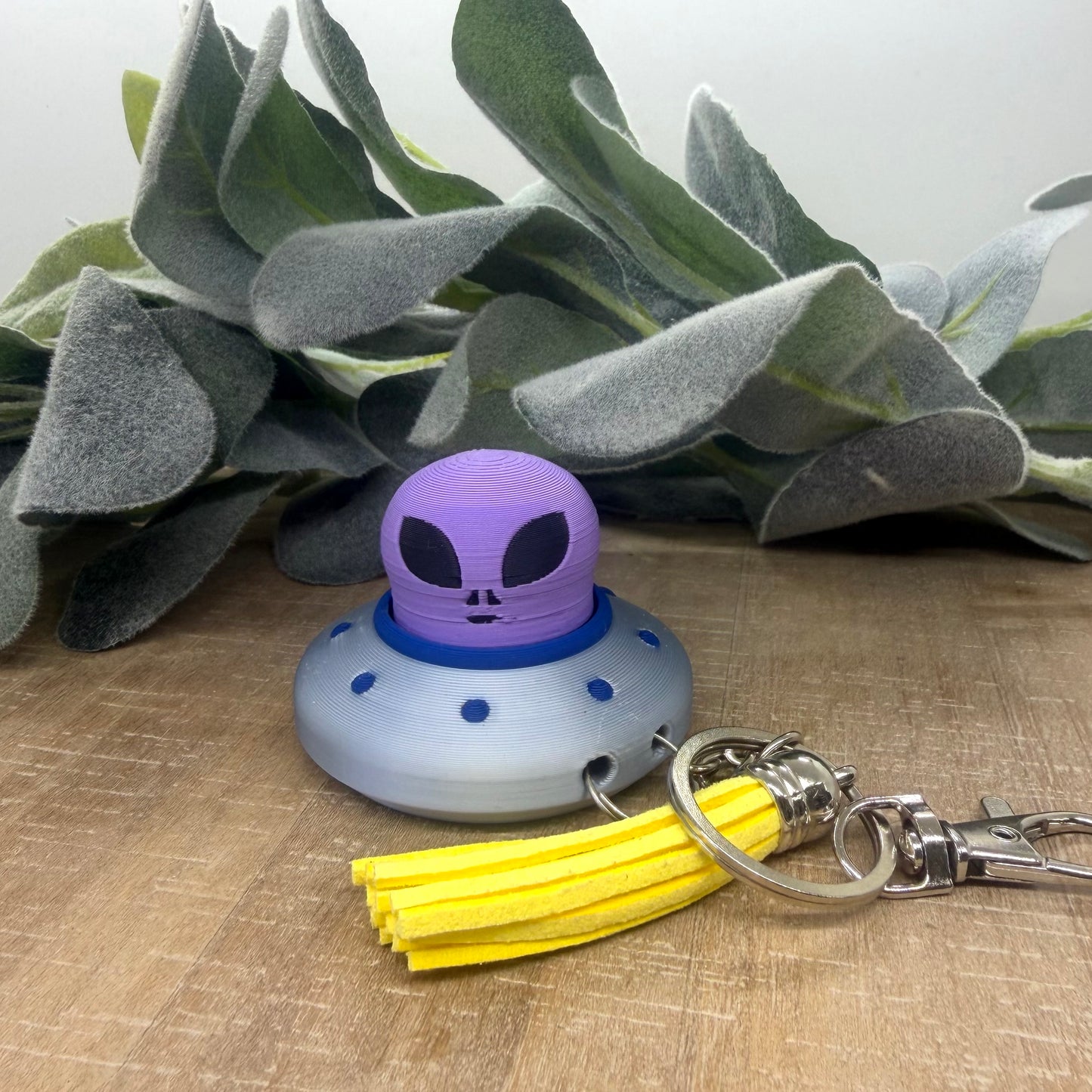 Alien Fidget Keychain