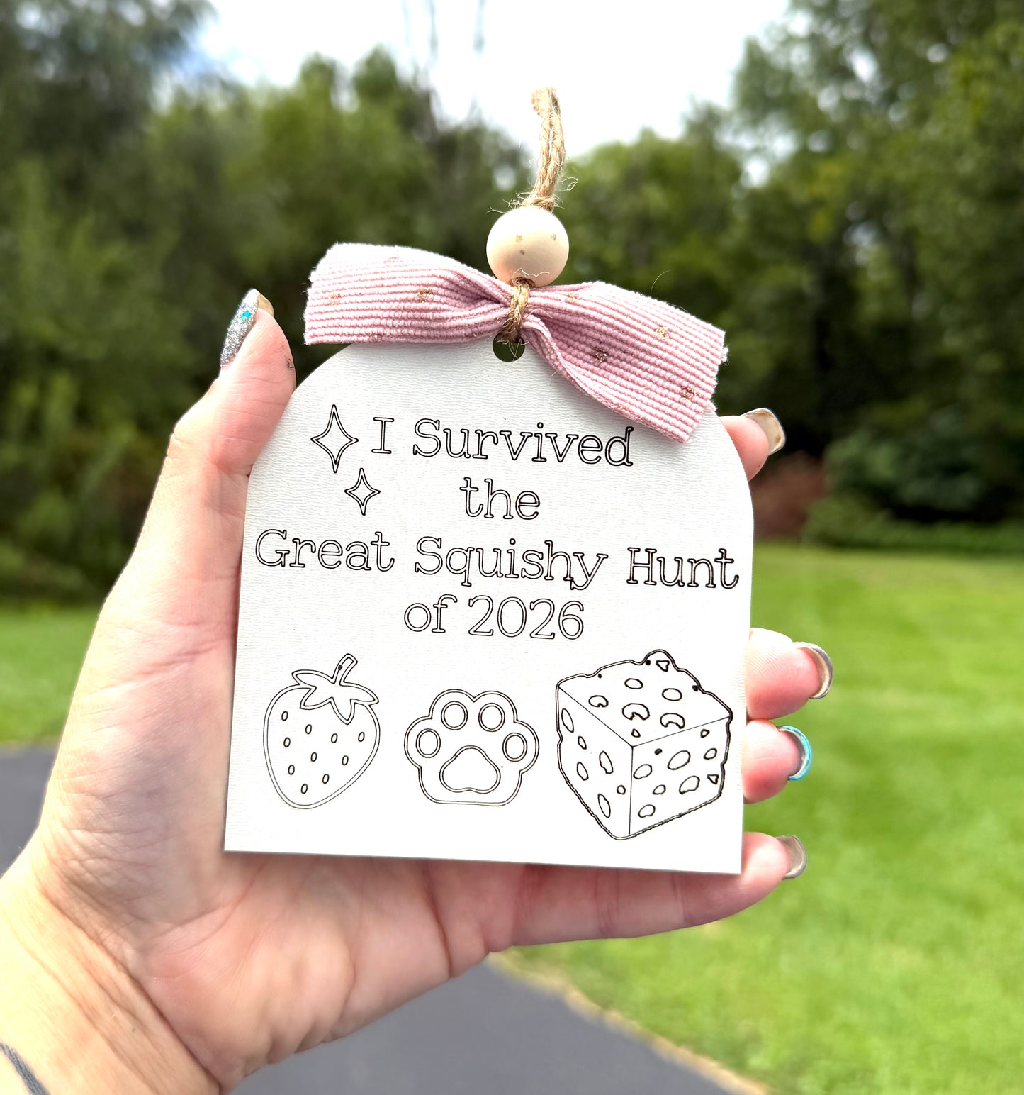 Squishy Hunt Ornament 2026
