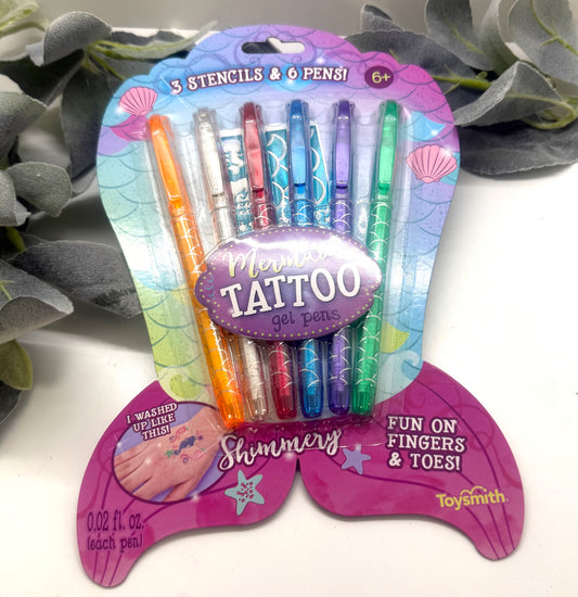 Mermaid Tattoo Gel Pens