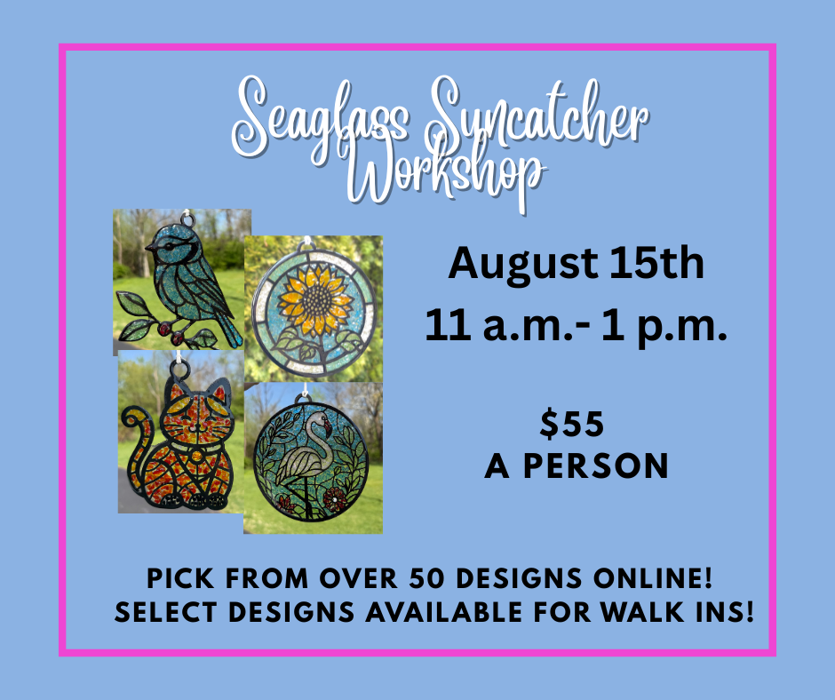 Sea Glass Suncatcher Workshop
