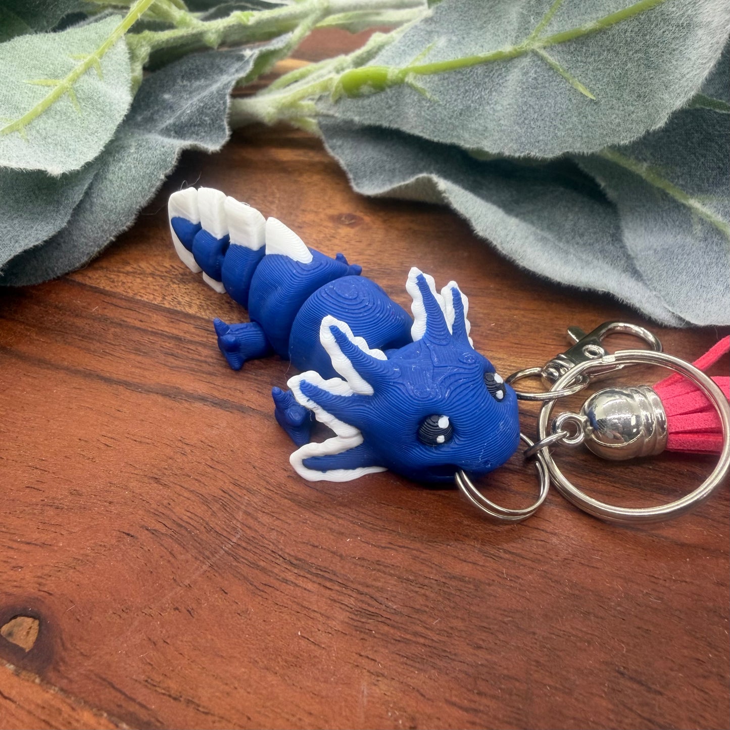 Axolotl Keychain