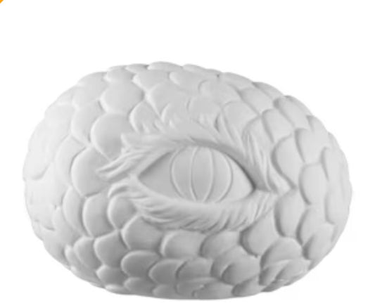 Stoneware Feathertail egg