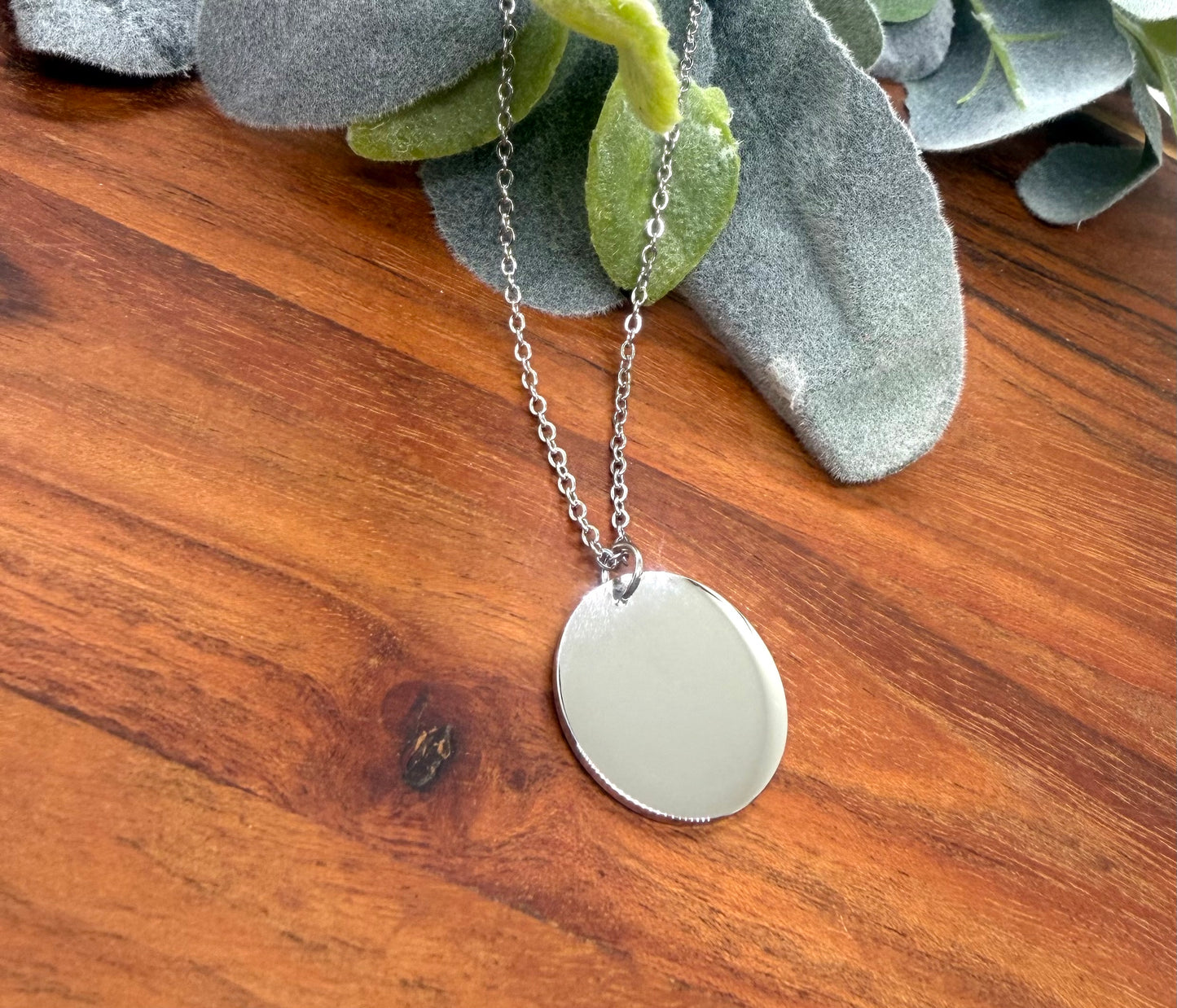 Circle Pendant Necklace