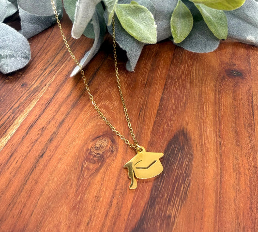 Graduation Cap Necklace