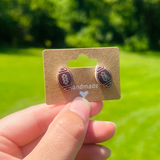 Football Earrings