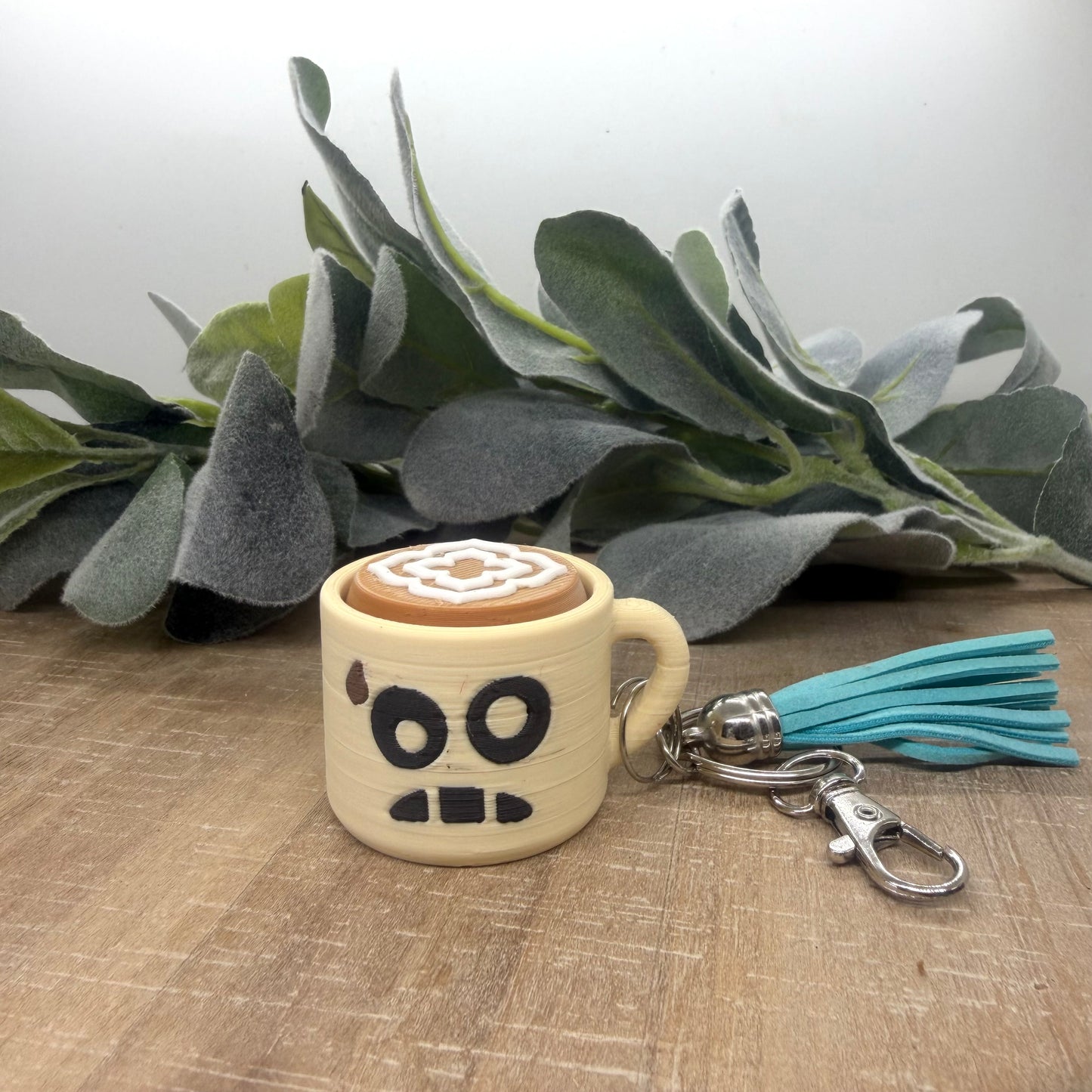 Coffee Cup Fidget Keychain