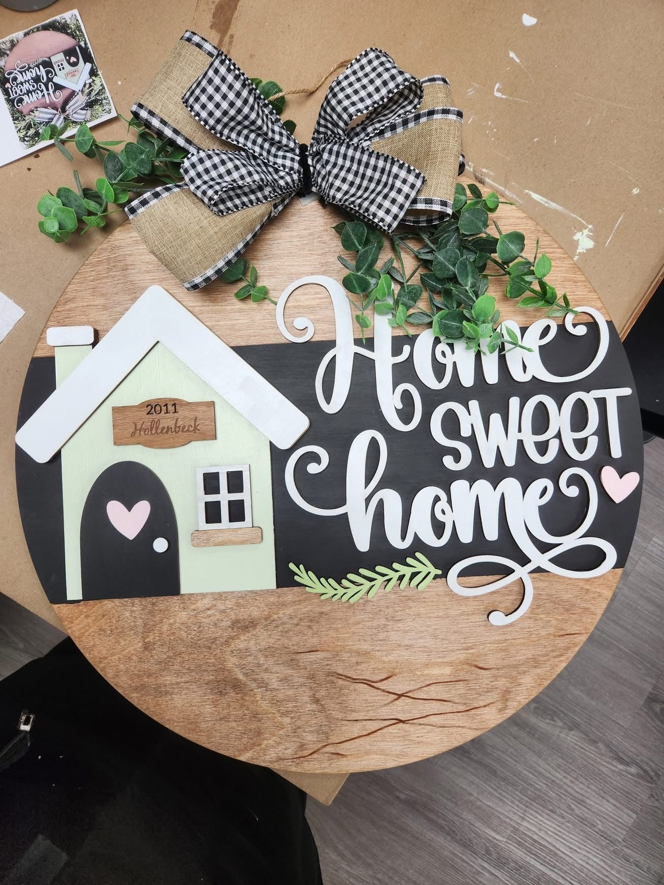 Home Sweet Home Door Hanger