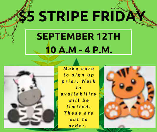 $5 Stripe Friday