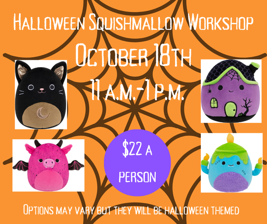 Halloween Squishmallow Workshop