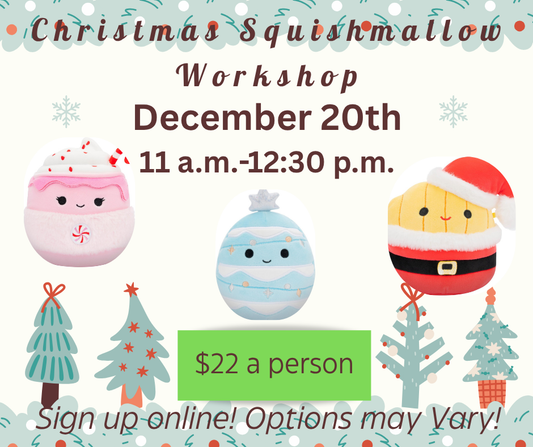 Christmas Squishmallow Workshop