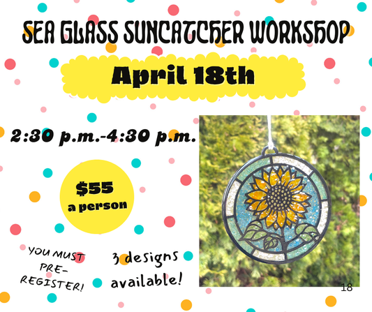 Sea Glass Suncatcher Workshop