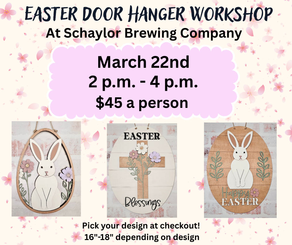 Easter Door Hanger Workshop